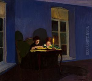 By candlelight by Konrad Krzyzanowski