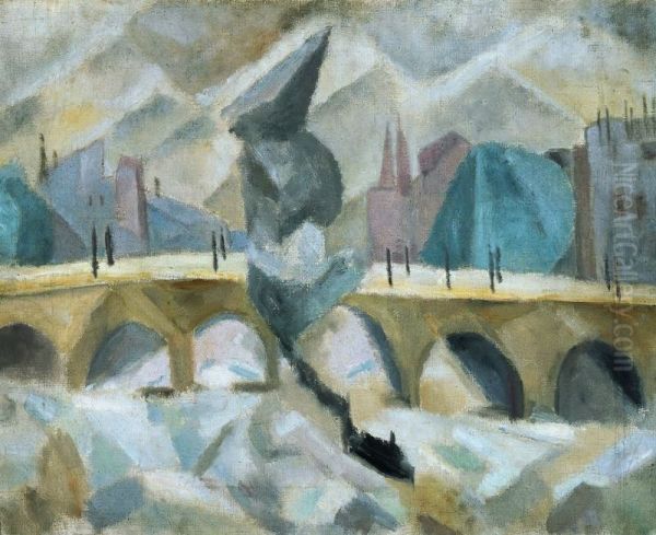 Bridge on the Seine - view 1