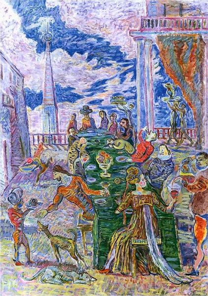 Banquet I, so-called Large. - view 1