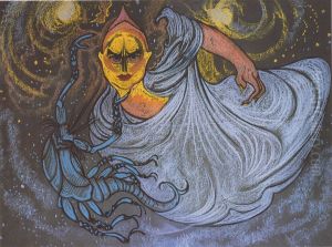 Antares in Scorpio by Stanislaw Ignacy Witkiewicz (Witkacy)