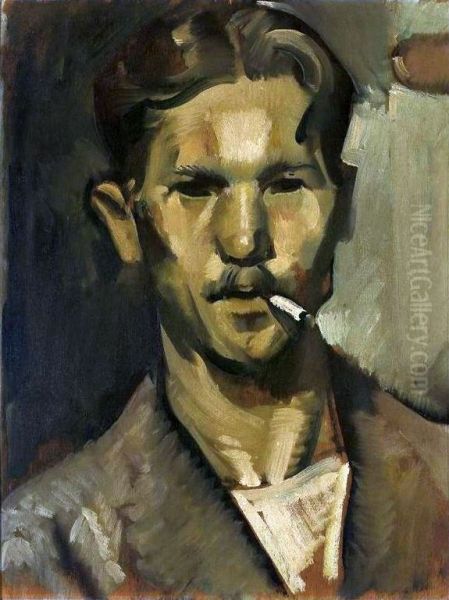Self-portrait. - view 1