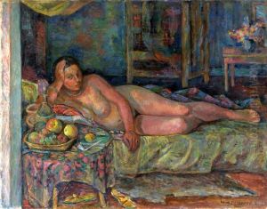Nude with still life
