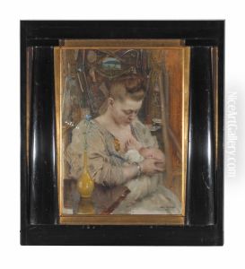 Madonna by Akseli Valdemar Gallen-Kallela