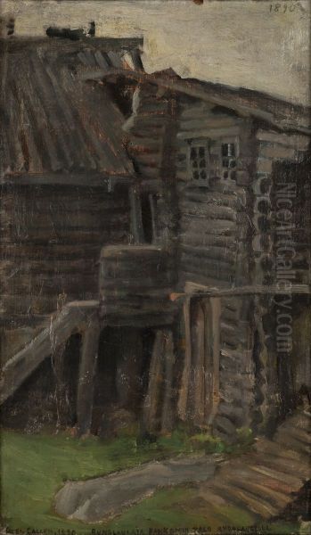 Runonlaulaja Pahkomin talo Akonlahdelta - view 1