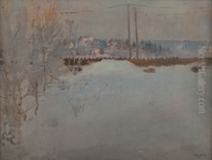 Sumuaamu (Malmilla) by Akseli Valdemar Gallen-Kallela