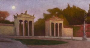 Villa Borghese by Aleksander Gierymski