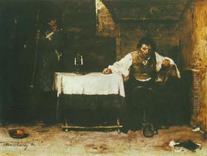 Condemned Cell (The Convict) by Mihaly Munkacsy