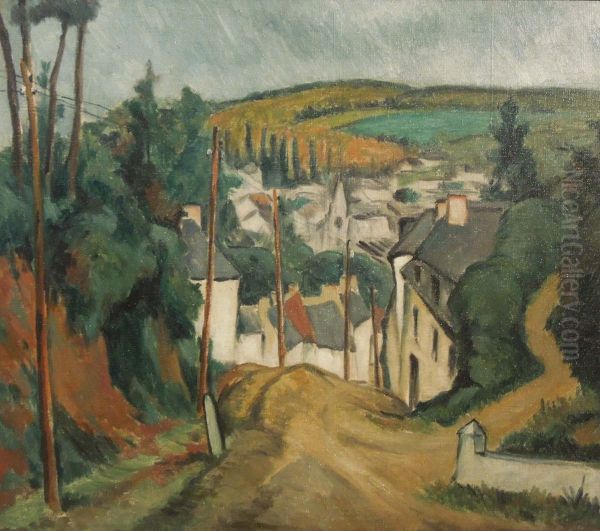 Landscape from Lannion - view 1