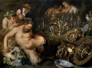 Bacchic scene with the dream of Silenus (?) Bacchic scene with the dream of Silenus (?)