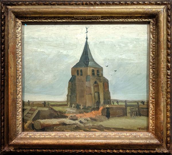 The Old Church Tower at Nuenen - view 1