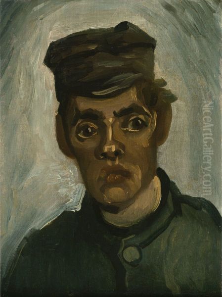 Study of a Peasant's Head - view 1
