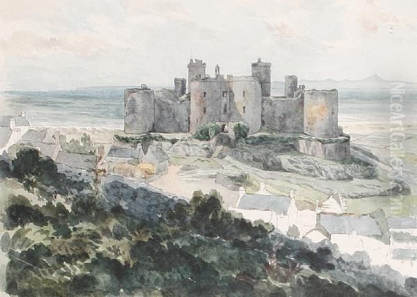Harlech Castle - view 1