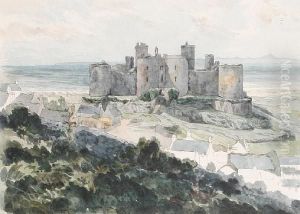 Harlech Castle by Frederick Catherwood