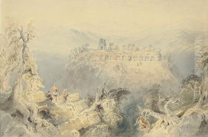 The Palacio, Chiapas, Mexico by Frederick Catherwood