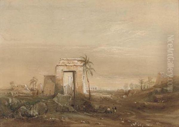Ruins Of Thebes - view 1