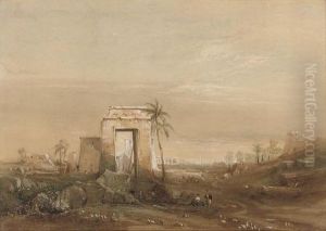Ruins Of Thebes by Frederick Catherwood