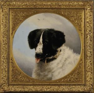 Portrait Of A Dog, After Edwin Henry Landseer (british, 1802-1873)