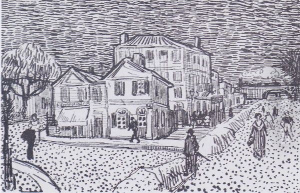 The yellow house (Vincent's House) - view 1