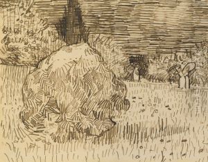 Busch in the Park at Arles - The garden of the poet II
