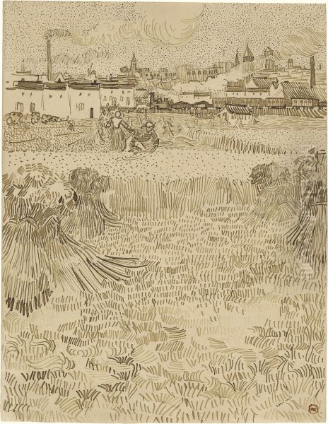 View from the Wheatfields - view 1