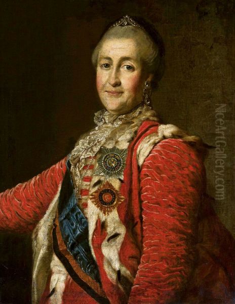 Portrait of Catherine II - view 1