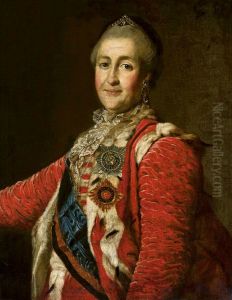 Portrait of Catherine II by Dmitry Levitzky