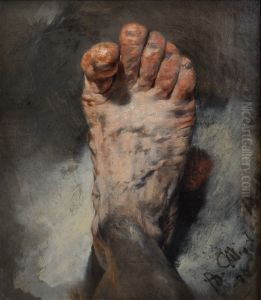 The Foot of the Artist by Adolph von Menzel