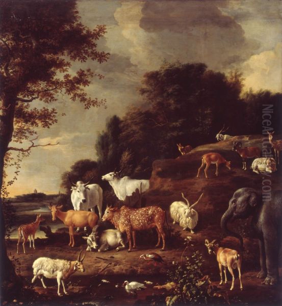 Landscape with Exotic Animals - view 1