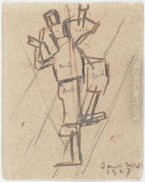 Study for Rhythm of a Russian Dance - view 1