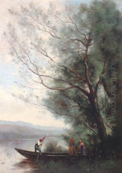 Title unknown (Landscape with Boat) - view 1