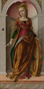 Saint Catherine of Alexandria by Carlo Crivelli