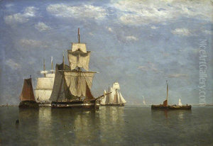 Ships lying off Flushing Ships lying off Flushing