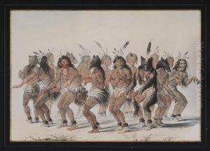 The Bear Dance by George Catlin