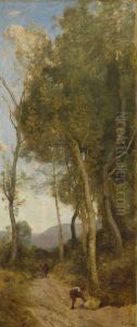 The Four Times of Day (Noon) by Jean-Baptiste Camille Corot