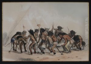 The Buffalo Dance by George Catlin