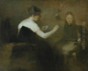 Winding Wool by Eugene Carriere
