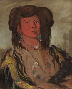 One Horn, Head Chief Of The Miniconjou Tribe, Teton Dakota (western Sioux)