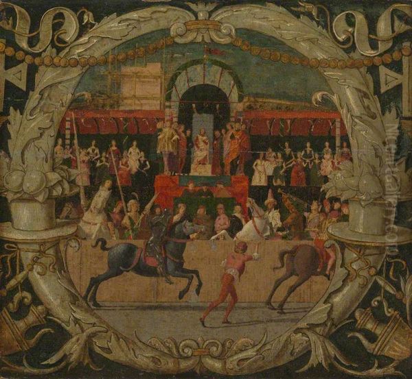 The Rape of the Sabines (before the signal) - view 1