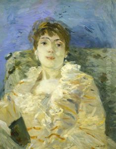 Girl on a Divan by Berthe Morisot