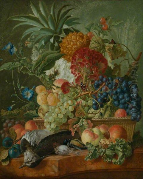 Fruit, Flowers and Dead Birds - view 1