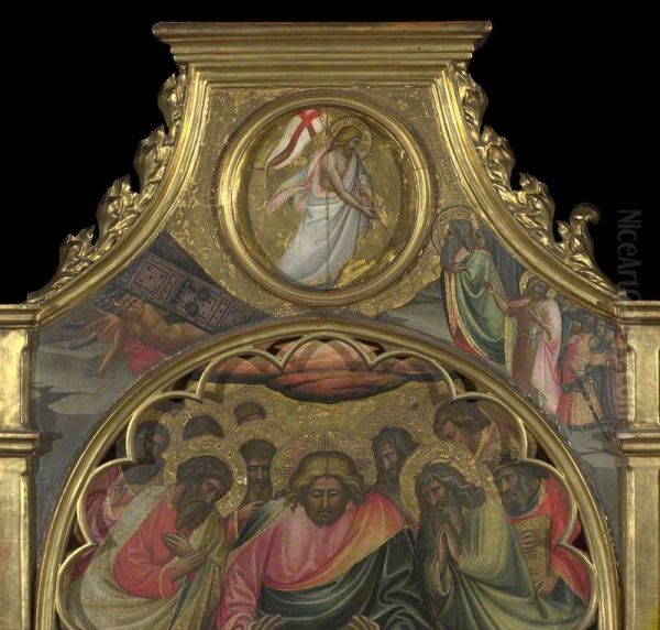 Roundel above Centre Panel - view 1