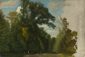 Trees in the Park at Saint-Cloud