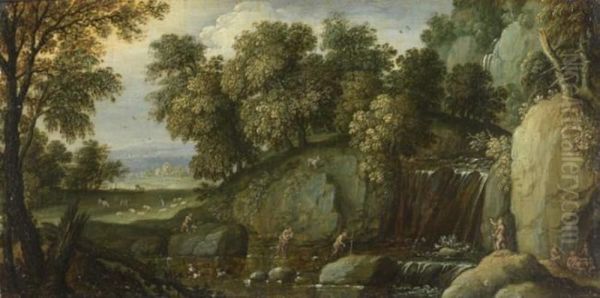 Landscape with Satyrs - view 1