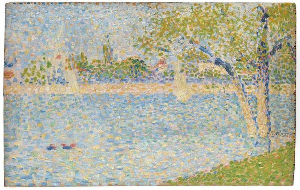 The Seine seen from La Grande Jatte - view 1