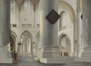 The Interior of the Grote Kerk at Haarlem