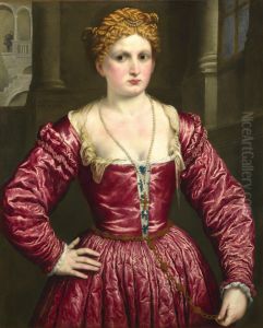 Portrait of a Young Woman by Paris Bordone