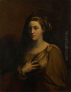A Female Saint A Female Saint