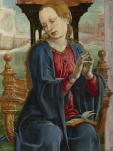 The Virgin Annunciate by Cosimo Tura