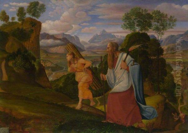 Abraham and Isaac - view 1