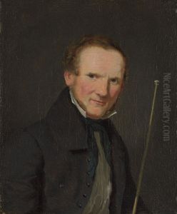 Portrait of Wilhelm Bendz Portrait of Wilhelm Bendz